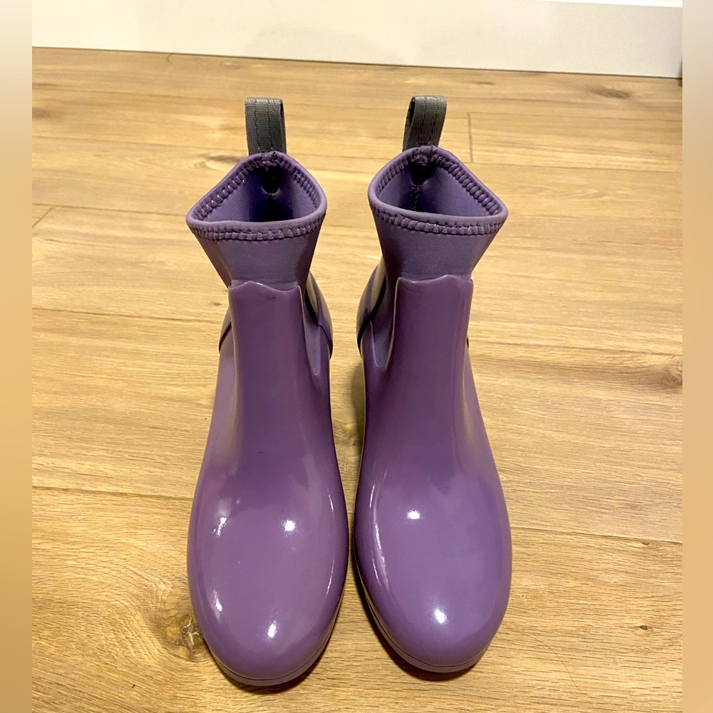 Hunter Boots - Women's Refined Slim Fit Gloss Mid Heel Boots